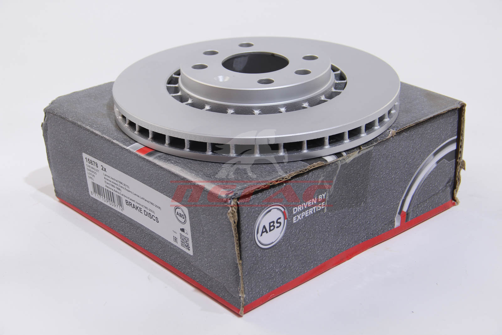 Гальмівний диск перед. Astra Kadett Lanos LeMans Nexia (83-10)