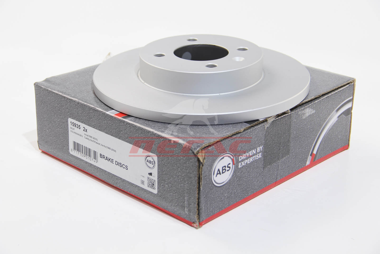 Гальмівний диск перед. Caddy Golf Passat (91-04)