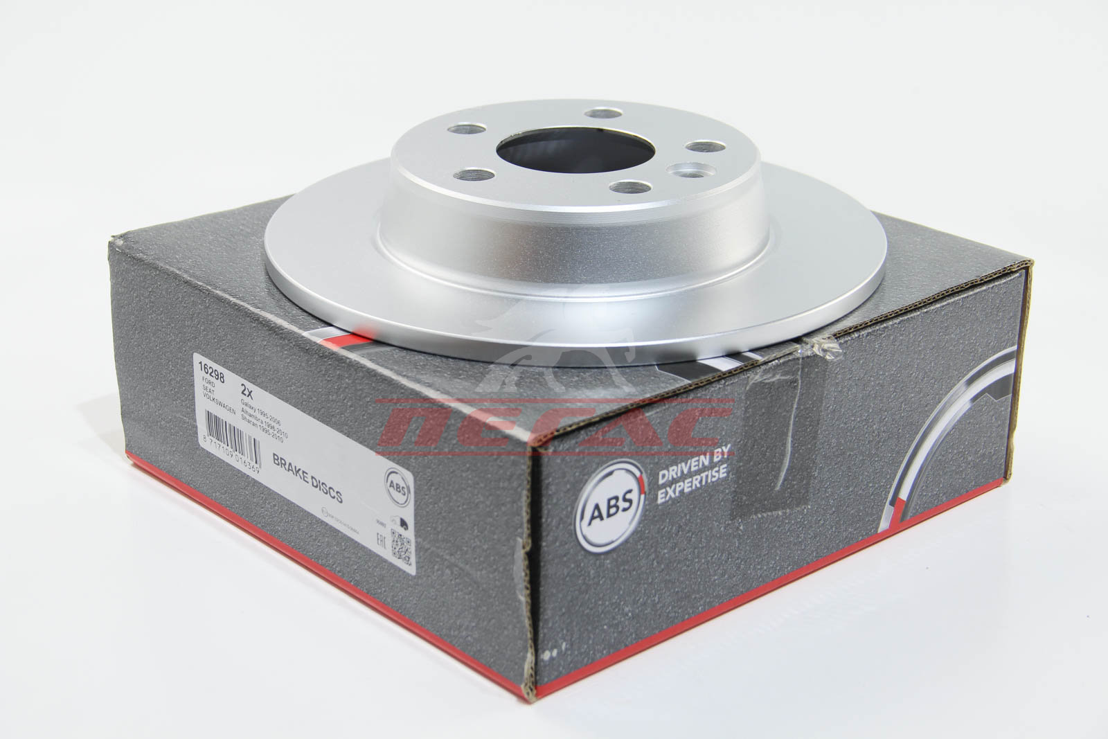 Гальмівний диск задн. Galaxy Sharan (95-10)