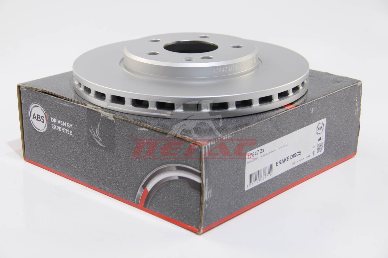 Гальмівний диск перед. W169 W245 (04-12)