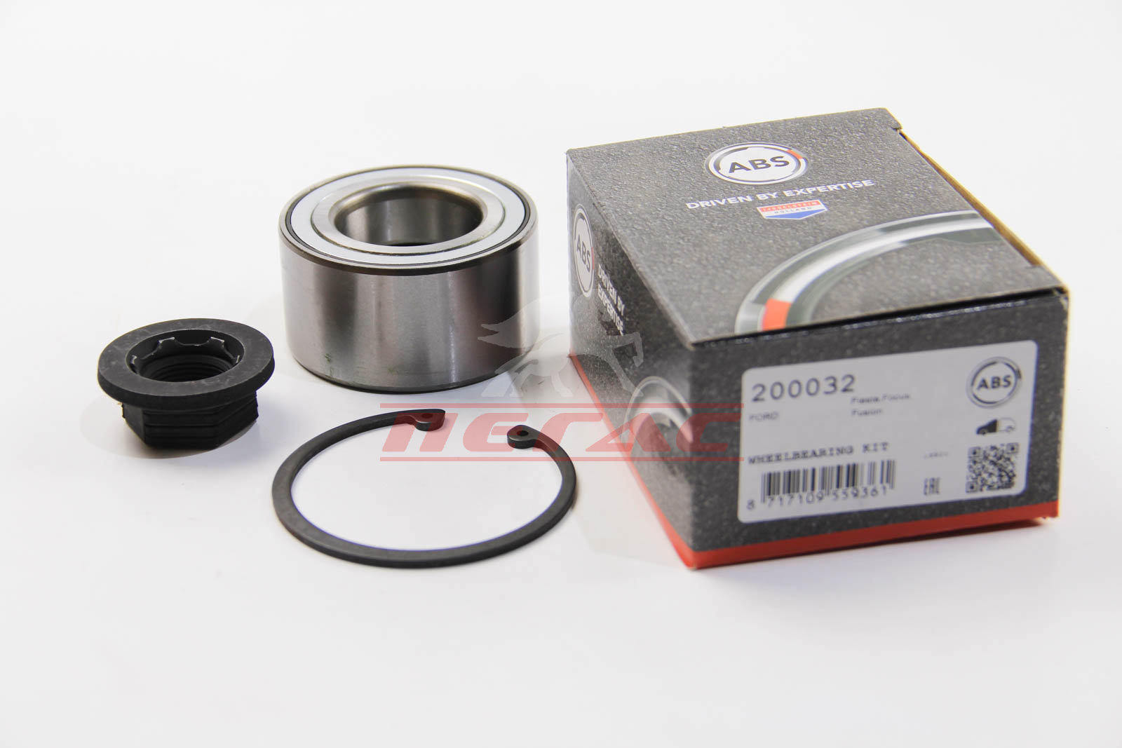 Підшипник маточини перед. Ford Fiesta Fusion Focus 98- ( ABS)