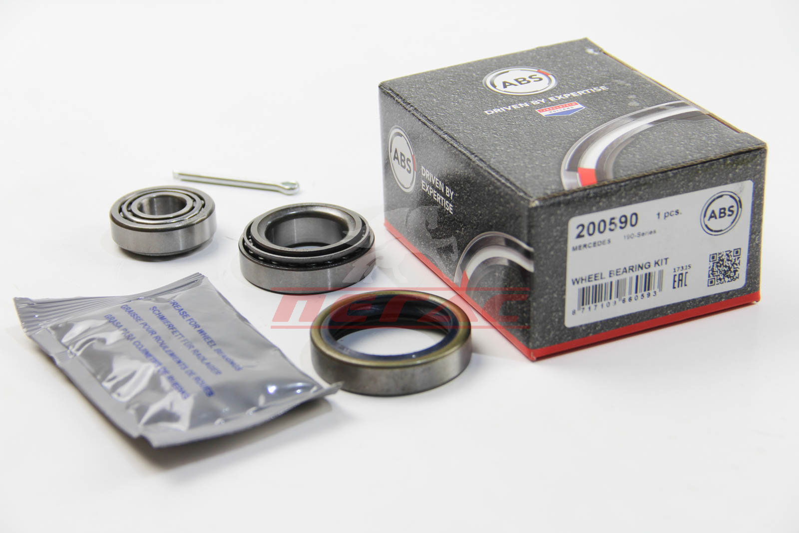 Підшипник маточини перед. MB 190 (W201) 82-93