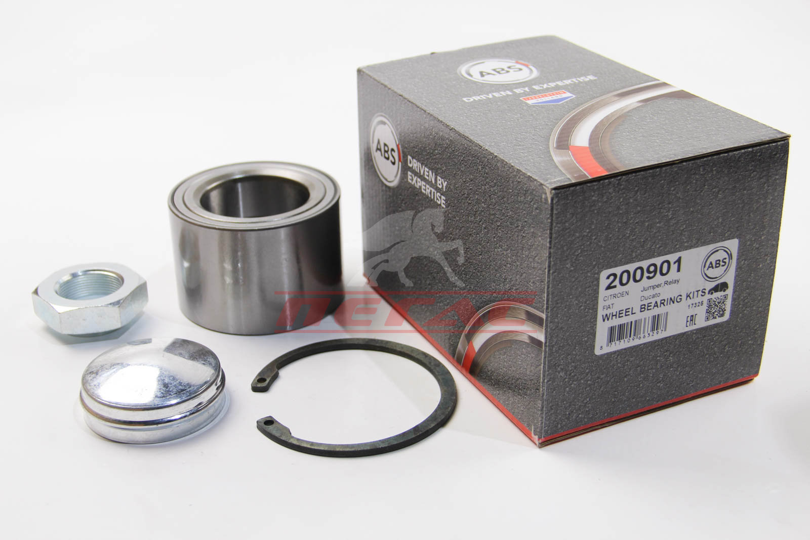 Підшипник маточини перед. Fiat Ducato 02- (перед. 1.8t) Iveco Daily (задн.) 89-