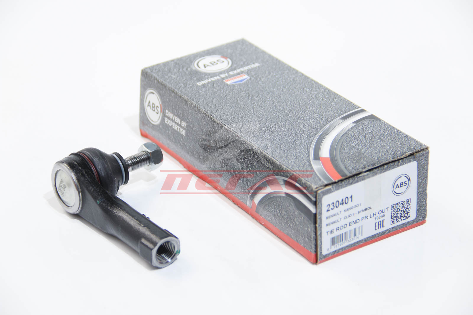 Наконечник рульової тяги Kangoo Clio Megane 99- Л.