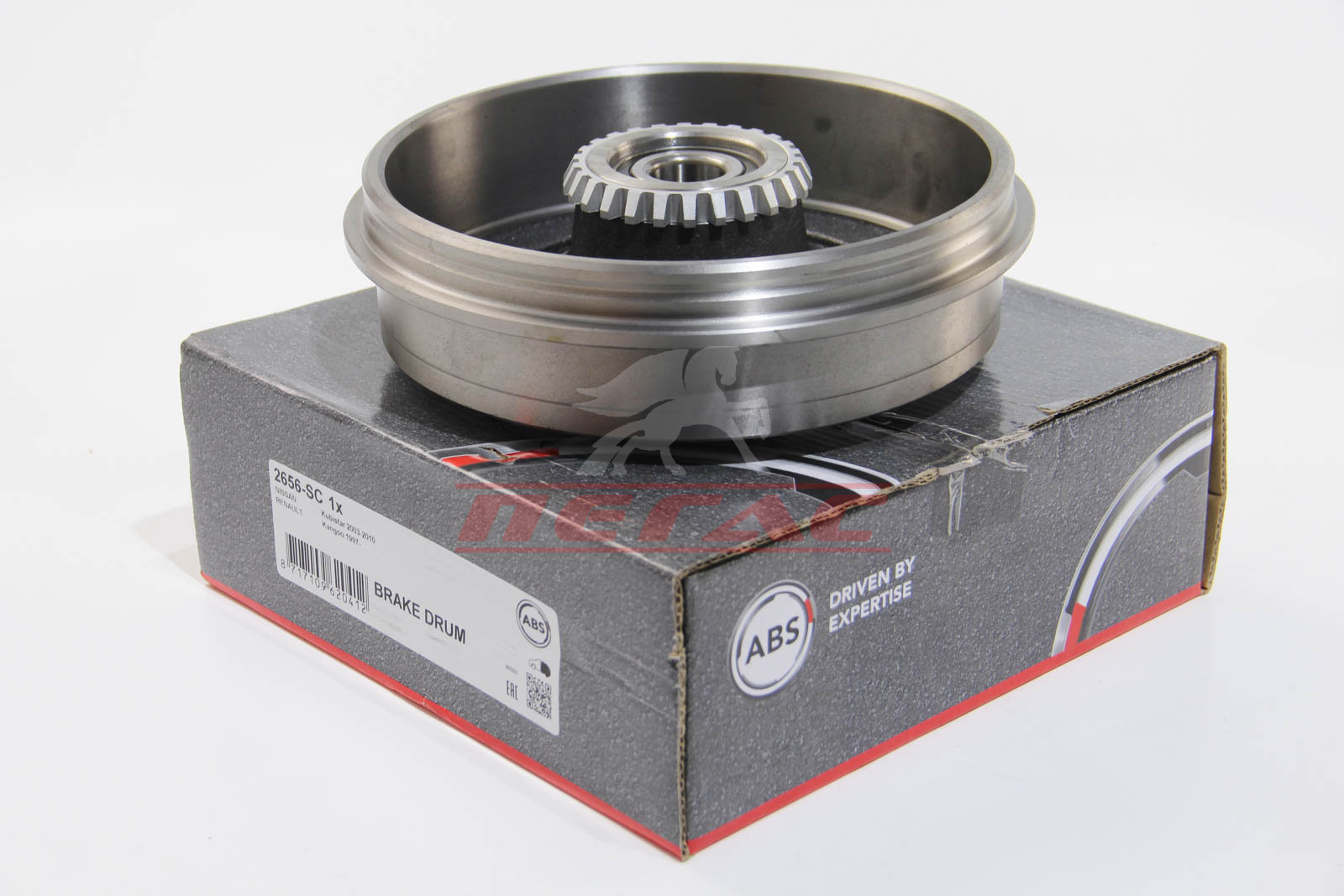 Гальмівний барабан задн. Kangoo Kubistar 03-