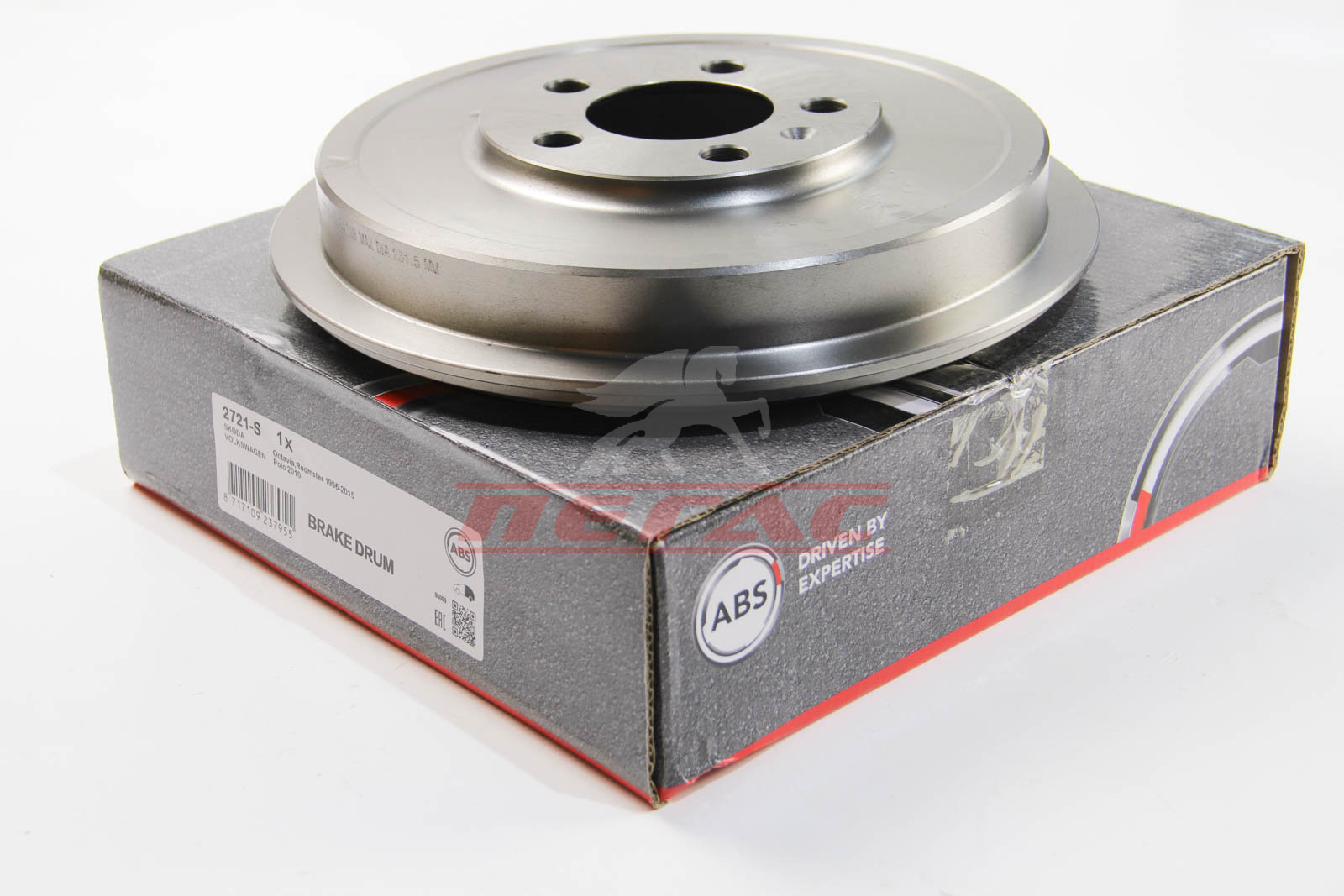 Гальмівний барабан задн. Polo Roomster Octavia 96-