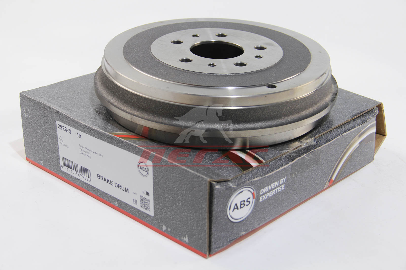 Гальмівний барабан задн. Combo Doblo Qubo (08-21)