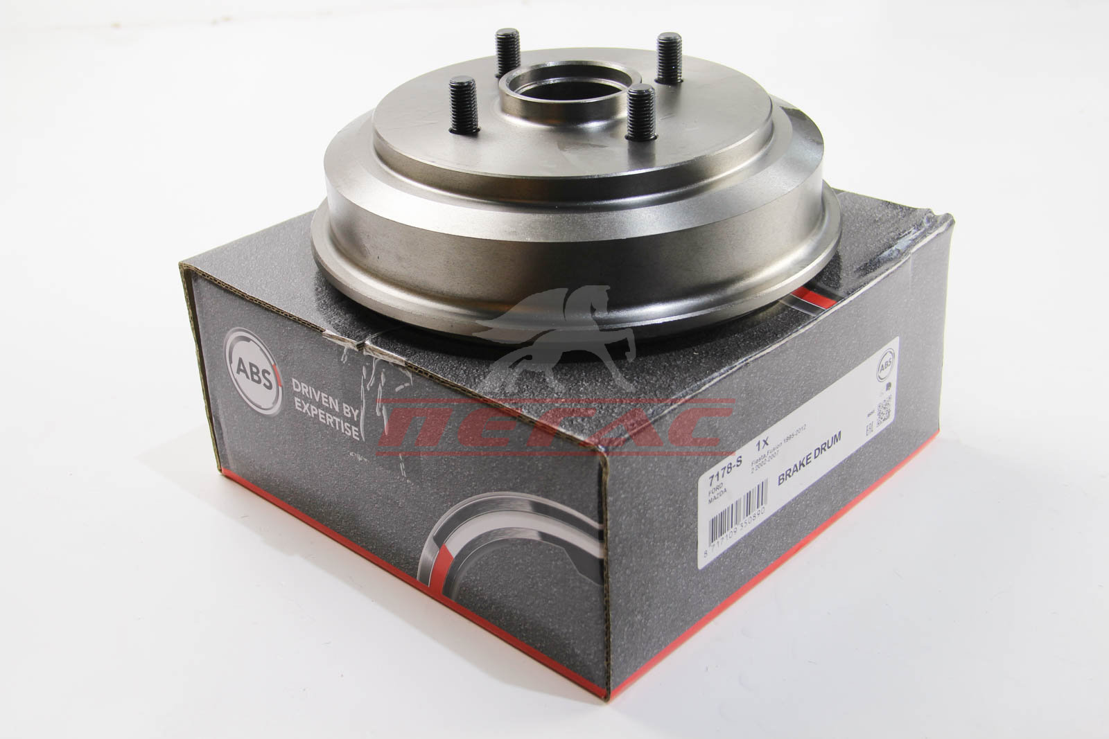 Гальмівний барабан задн. Fusion Fiesta 2 02-12