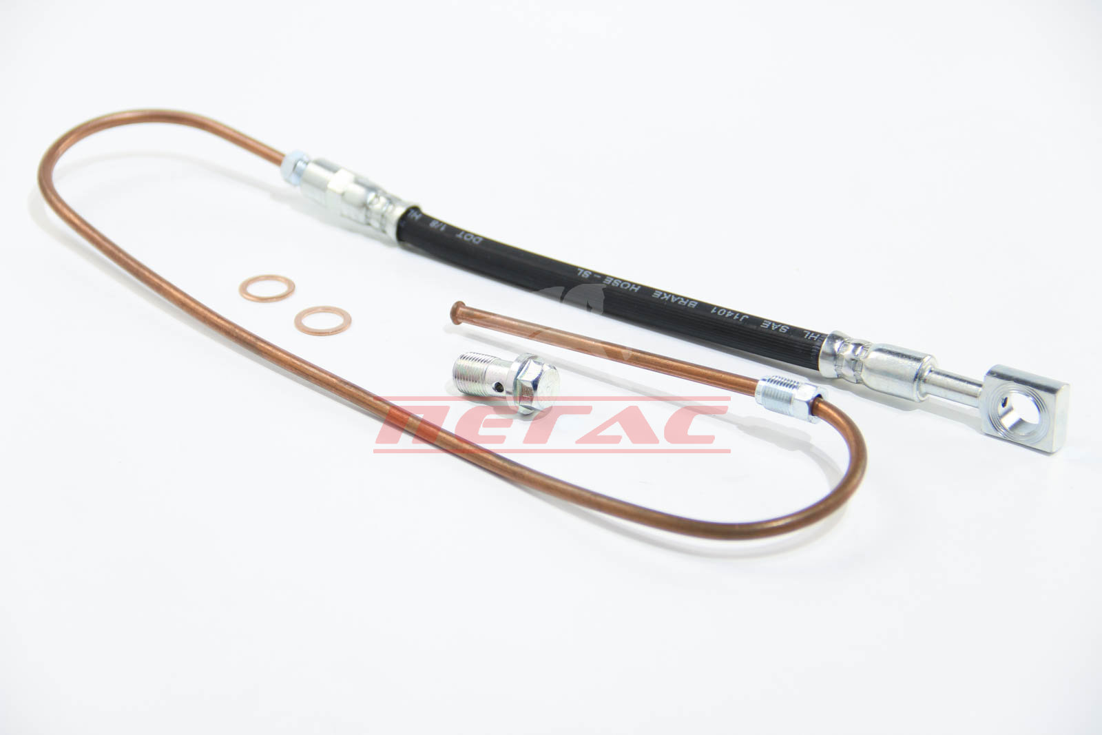 Гальмівний шланг задн. A3 Bora Golf Leon New Beetle (96-21)