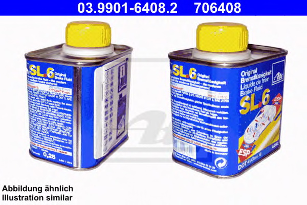 Жидкость тормозная DOT4 (0.25L) для систем ESP ASR