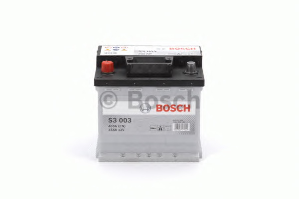 Акумулятор BOSCH S3 ЛЕВ [ ] 12V 45AH 400A
