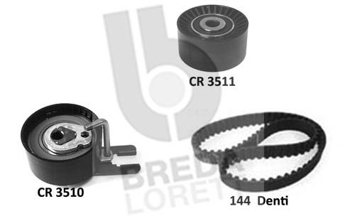 Комплект ГРМ Nemo Bipper 1.4HDi 08-