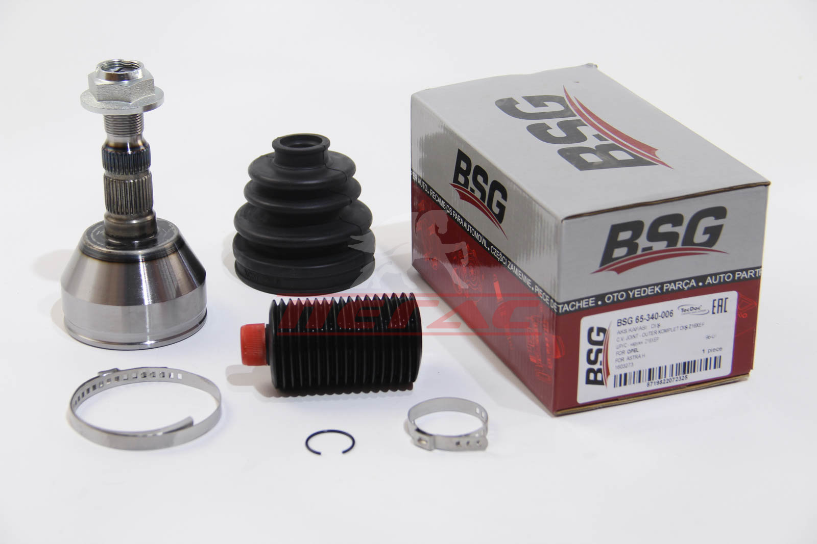 ШРКШ зовнішній Opel Astra H 1.4 1.6i 04- (к-кт)