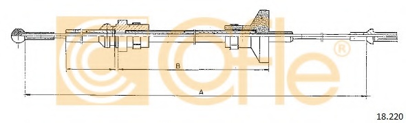 Трос зчеплення CHRYSLERVOYAGER  GRAND VOYAGER III