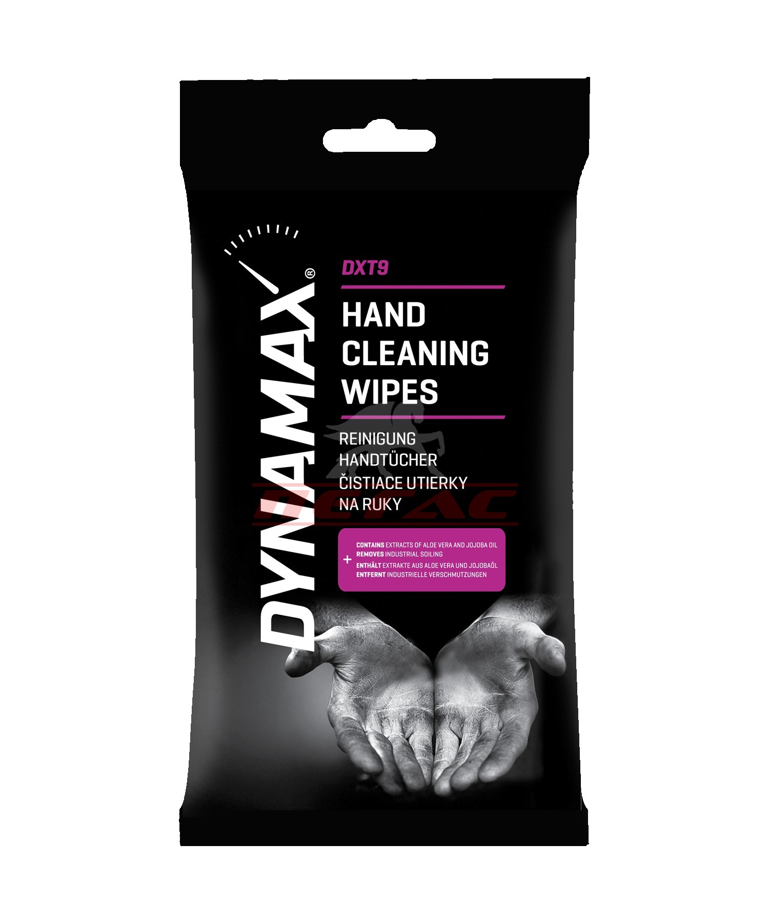 Вологі серветки для очищення рук DXT9 HAND CLEANING WIPES