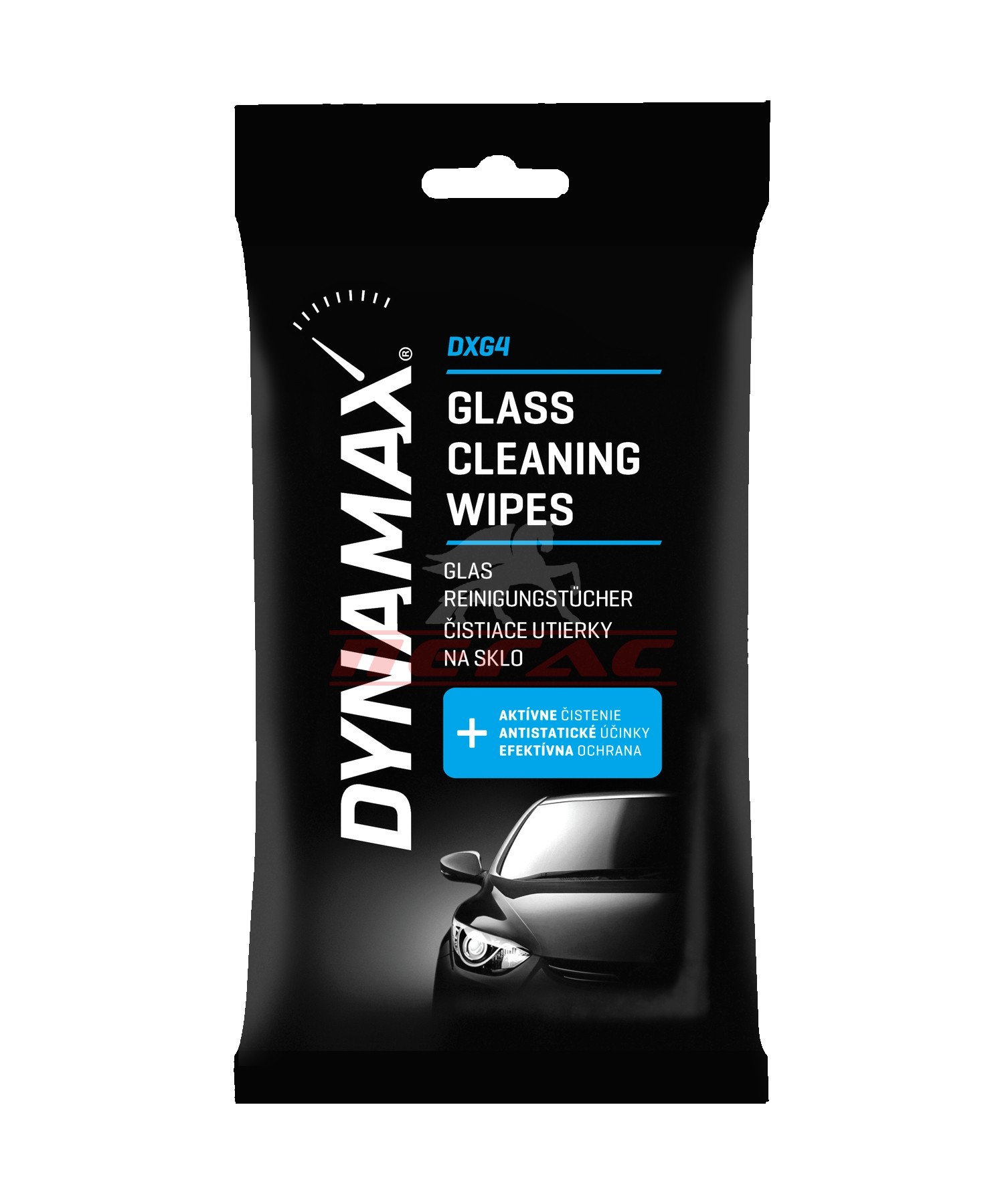 Серветки для очищення скла DXG GLASS CLEANING WIPES (24шт)