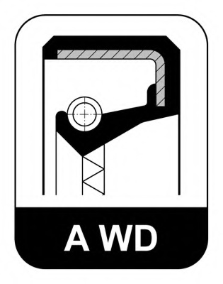 Сальник розподільного валу Renault Laguna I Volvo C70 S40 S60 S70 S80 S90 95-