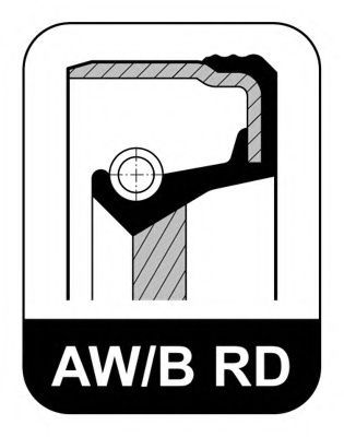 Сальник 40x56x7 колінвалу перед. Doblo 1.6i 01-