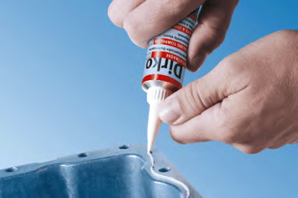 Герметик Dirko (-60°C  300°C) 310ml (серый)