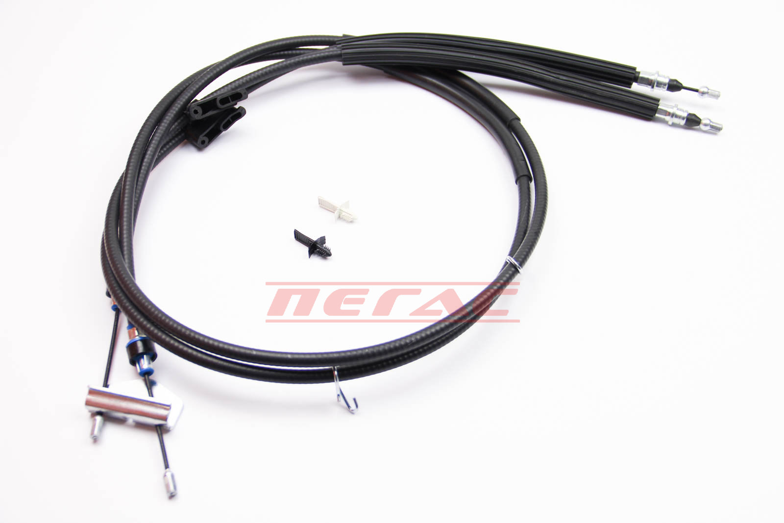 Трос ручного гальма зад. Focus II Focus C-MAX 04- (диск)