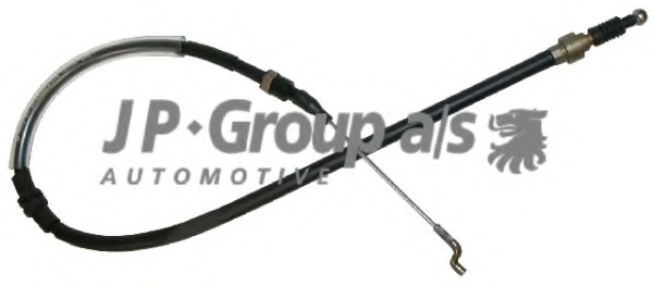 Трос ручного гальма зад. T4 97- (R16) Л=Пр. (953 720)