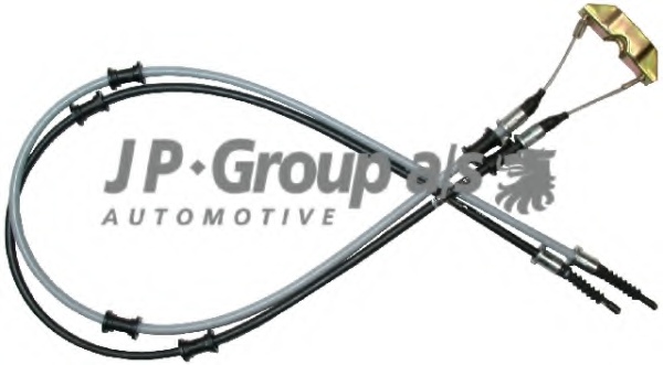 Трос ручного гальма зад. Vectra B 95- (2x1455 1226)