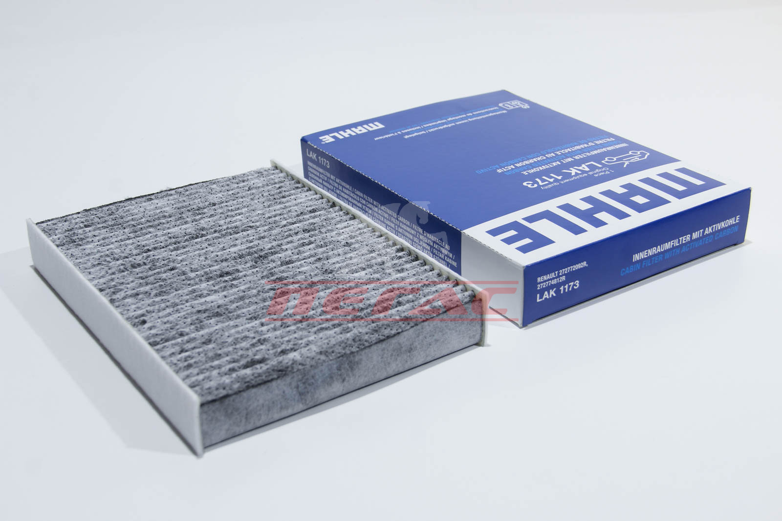 Фільтр салону Renault Megane IV 1.2-1.6DCi 15- (вугільний)