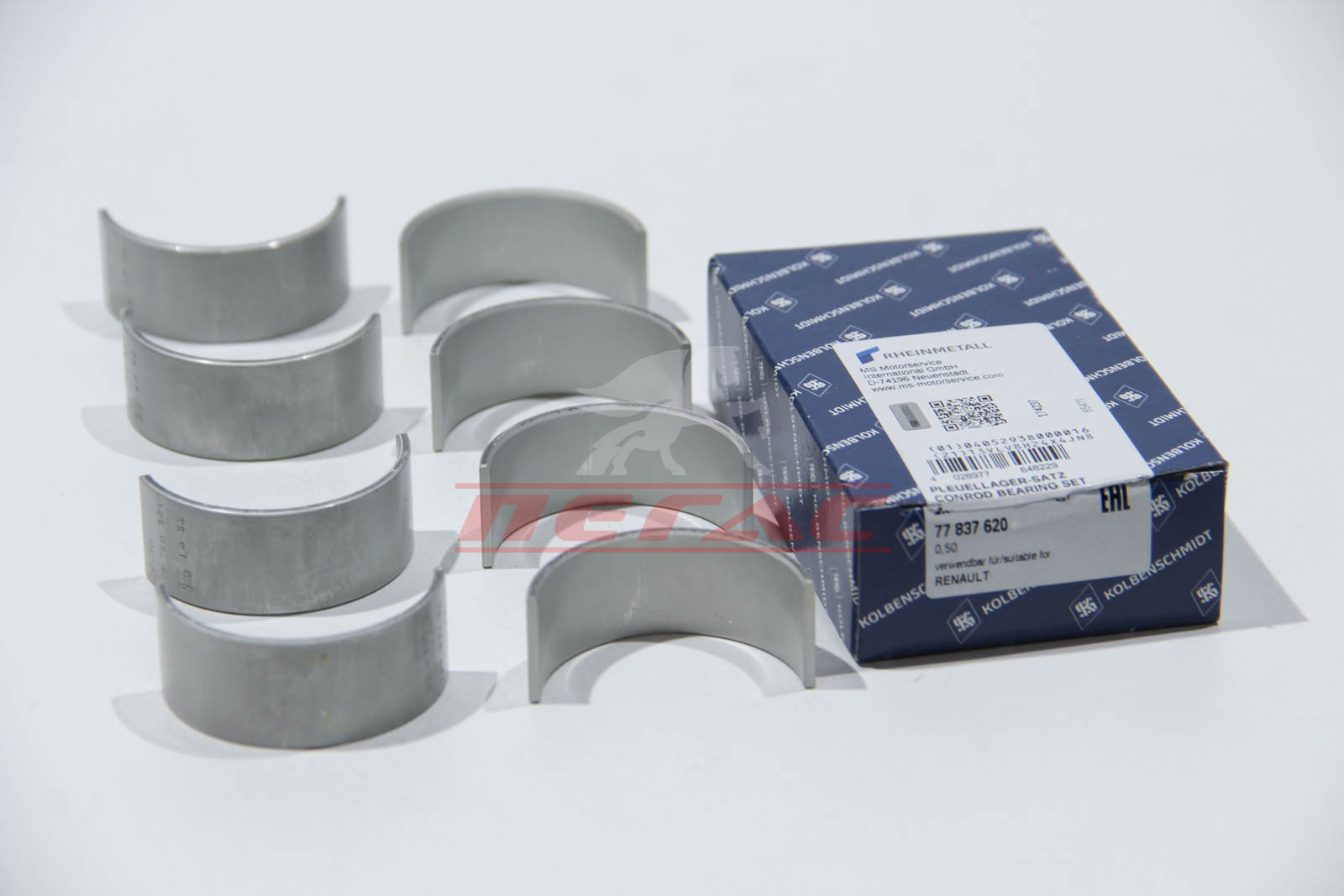 Вкладиші шатунні Renault Kangoo 1.5dci ( 0.50)