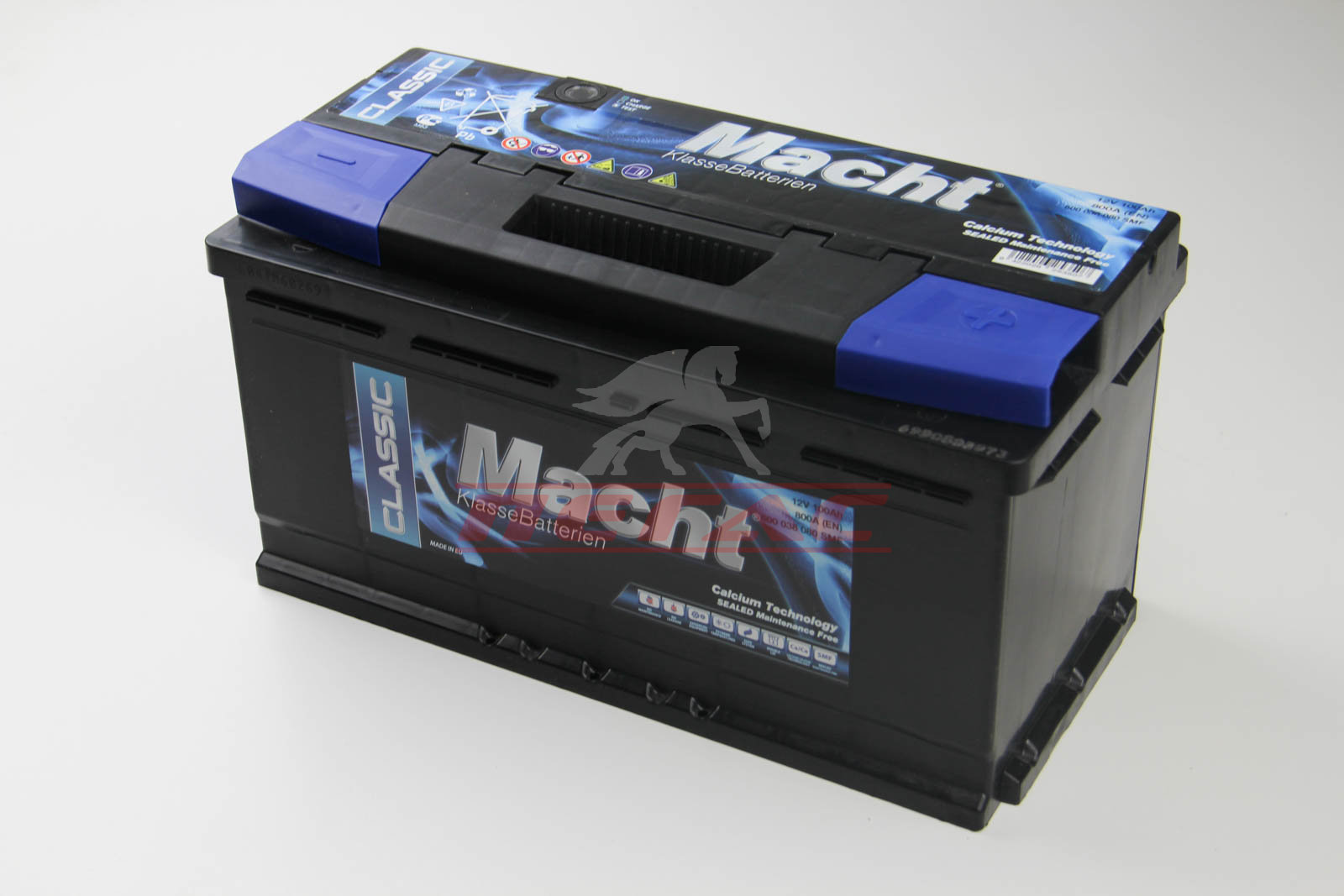 Акумулятор MATCHT 100ah 800A