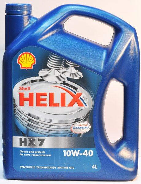 Олива SHELL Helix HX7 10W40 4L