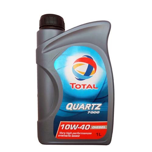 Олива TOTAL QUARTZ Diesel 7000 10W40 1л